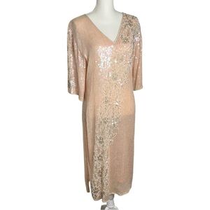 Vintage Cheryl’s Winners Sequin and Beaded Women’s Dress